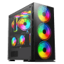 Board-X Case Bx6 Acylic Side Rainbow Fan